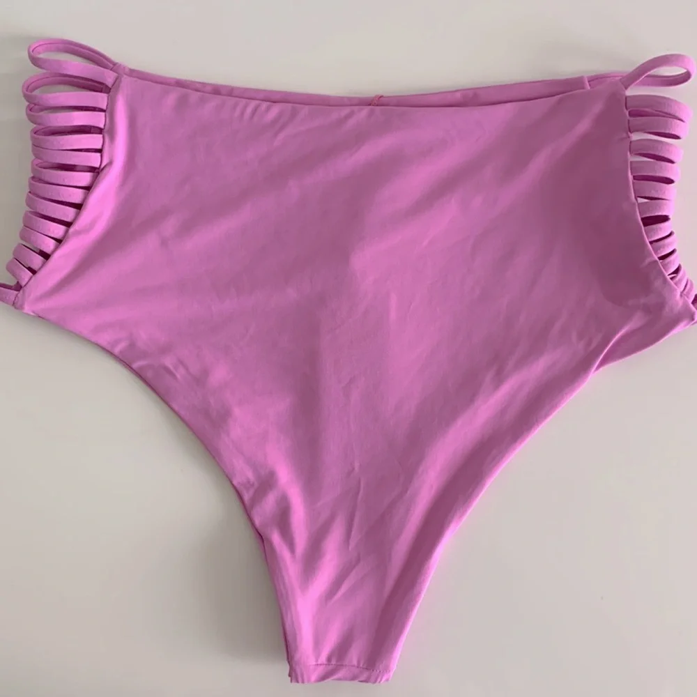 NWT L*Space Harrington Bitsy Bikini Bottom in Rosebud - Picture 3 of 5